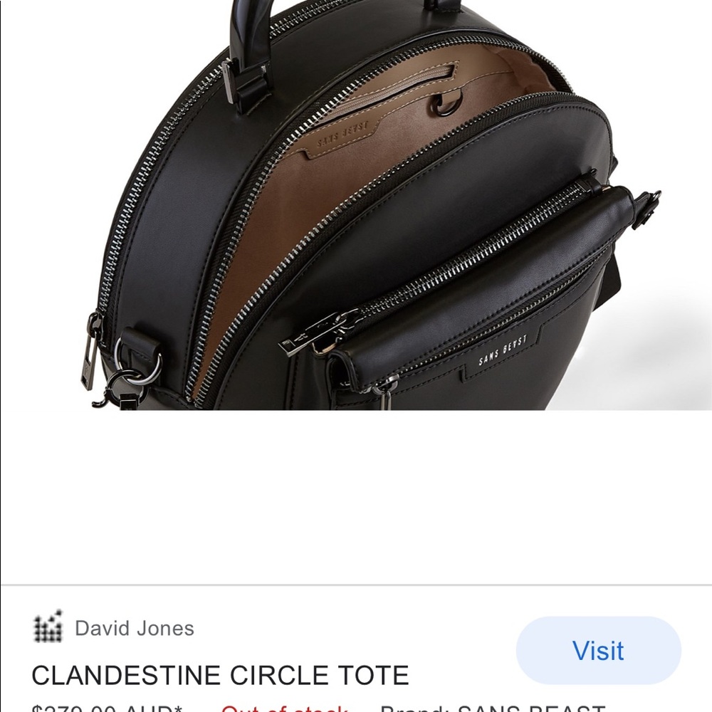 Sans Beast Clandestine round bag